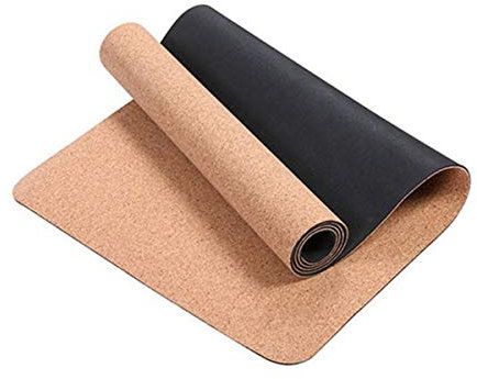 zssmGood 4/5/6 mm Griffige TPE + Cork Yoga-Matten für Fitness Gymnastik Sport Mats Yoga-Übung Pads Massage-Pads
