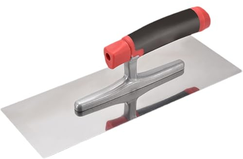 Llana para Concreto,Herramientas de Acero Inoxidable para Enlucido - Llana de Yeso | Para Trabajos de Instalación de Cemento, Albañilería, Baldosas, Mortero, Rejuntado, Enlucido y Solado