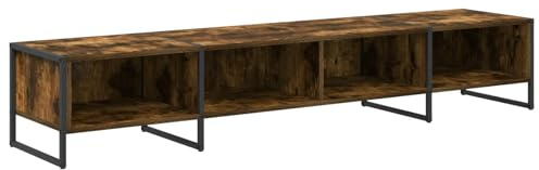 Solivagant Mobile TV Quercia Fumosa 170,5 x 36 x 30,5 cm Legno Multistrato,Marrone,19.62kg