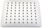 Stilform Luxus Edelstahl Regendusche Quadratisch 20x20 cm ULTRAFLACH | Regenduschkopf für Wand- oder Deckenmontage | Brausekopf mit 210 Antikalk-Düsen | Einbauduschköpfe Bad Wassersparend