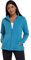 Mountain Warehouse Raso Womens Fleece - Soft Touch Ladies Sweater Top with Full Zip, Microfleece - Best for Daily Use, Outdoors & Travelling Teal Women's Size 8