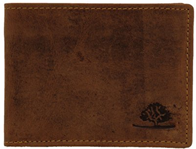 Greenburry Vintage 1661-25 Leder Minibörse Geldbörse Portemonnaie ohne Münzfach - by ModaStore de