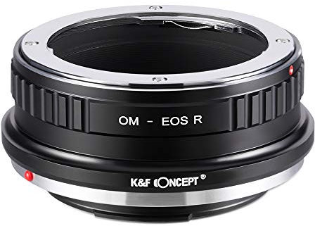 K&F CONCEPT Lens Mount Adapter for F, AI, AIS, D, AF-S Mount Lens to Canon EOS R Camera