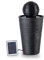 Blumfeldt Liquitorre XL Garden Fountain - Solar Fountain, 200 l/h / IPX8, 2 W / 300 cm² Photovoltaic Surface, Battery: Up to 8 h, Outdoor, Sunriver Technology, LED Mood Light, Polyresin