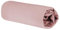 roba Spannbettlaken Lil Planet 60 x 120 – 70 x 140 - Baby Bettlaken für Kindermatratzen - Bio Baumwolle - GOTS und Oeko-Tex Standard 100 - Rosa / Mauve