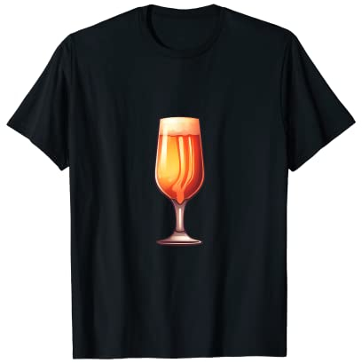 Buveur de bière en verre tulipe T-Shirt