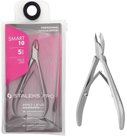 STALEKS PRO by Natury Nails Profi Nagelhautzange 5mm Edelstahl Smart 10-5