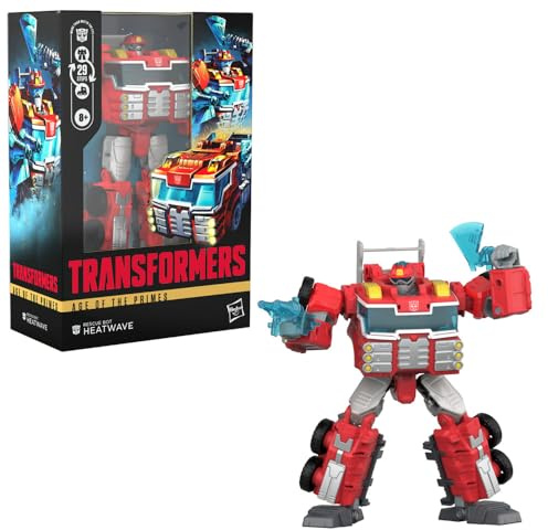 Transformers Age of the Primes Voyager Class Rescue Bot Heatwave Action Figure