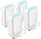 Air Purifier Plug In Air Ionizers, Negative Ion Technology Air Purifier for Bedroom Home Office, Garage Room Pets, Purify Smell