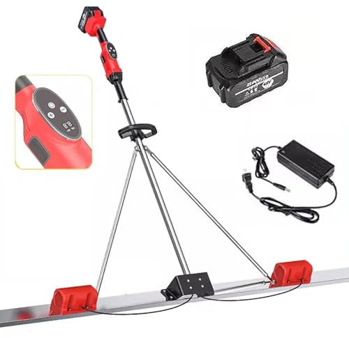 Outil de finition de béton électrique sans fil pour nivellement de surface en ciment, règle de chape alimentée par batterie de 1,8 m