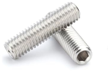 GZSYWZ Viti Senza Testa a Brugola - Acciaio Inox Perno Filettato Argento Vite a Macchina Viti Metalliche, M6 x 40mm (20 Pezzi)