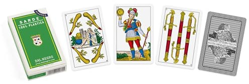 Dal Negro Carte Da Gioco Sarde 99 Plastica Merchandising Ufficiale