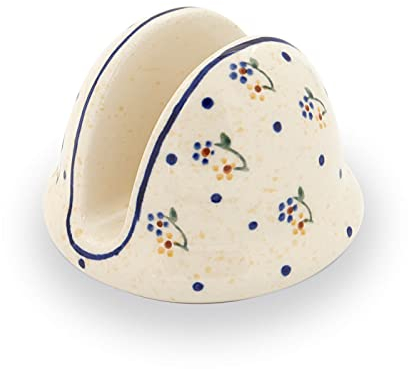 Bunzlauer Keramik Servetthållare Ø 9,8 cm, H = 6,8 cm, dekor 111