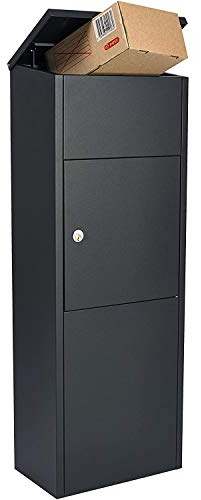 RAL7016 Paketbox Paketkasten XXL Anthrazitgrau Matt Paketbriefkasten Postbox abschließbar 895x395x290