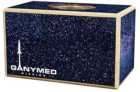 Logica Juegos Art. Ganimedes - Rompecabezas de Madera - Caja Secreta 5 Pasos - Dificultad 2/6 Medio - Serie Star Adventures