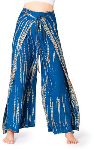 PANASIAM Sunshine Pants TieDy, Blue Brown, M