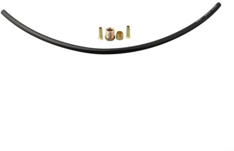 Tuyau de compresseur d'air en nylon de 30 cm, tube haute pression, avec noyaux de verrouillage en cuivre, connexion de pompe sans huile, tuyau de 6 mm de diamètre, pour liaison de valve d'interrupteur