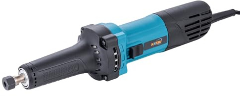 KATSU Tools Corded Die Grinder 600W Electric Straight Grinder Rotary Tool with 6mm and 1/4 Inch Collet Chuck for Grinding Polishing Engraving Carving (Budget) 101729