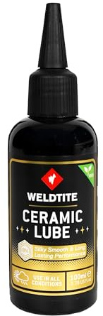 WELDTITE Ceramic Lube Optimised With Low Friction Additives for Elite Bicycle Competition, 100 ml