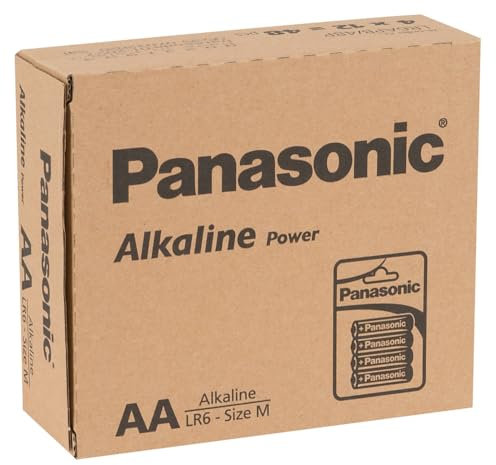 Panasonic Power LR6 AA - Pack de 48 Pilas alcalinas