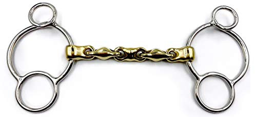 OTTE German Silver Waterford Universal Horse Bit Snaffle (4.5)