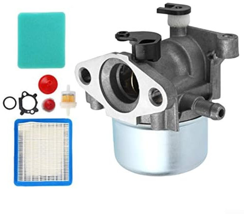 Gdfnmogo Kit de carburateur, matériau en aluminium, efficacité améliorée, construction ferme, pour tondeuse à gazon BS 675 190Cc 799868, facile à installer