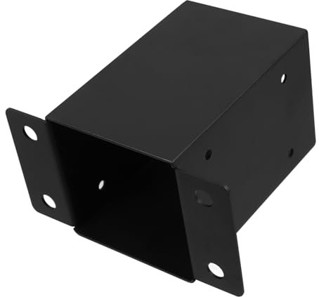 Toyvian 1juego Soportes De De para Anclaje De Deck y Base De Placas para Pergolas y Proyectos De Construcción