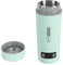 ReiseWasserkocher Klein 350 ml 304 Edelstahl-Liner Tragbarer Wasserkocher 220V Elektrischer-Wasserkocher 300W Anti-Trockenbrand- und Warmhaltefunktion Teekessel Camping Kochen
