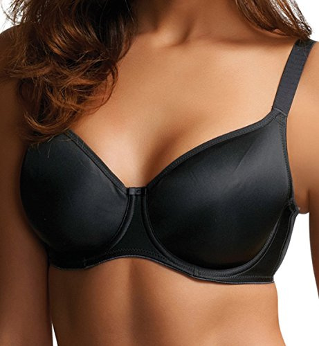 Fantasie - Smoothing - Reggiseno Balconette molato - Nero, Nero, 6E