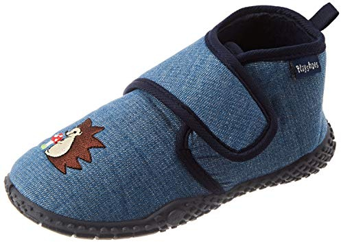 Playshoes Hausschuhe Unisex Kinder Hausschuh, Igel, 20/21 EU