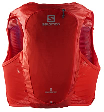 Salomon Adv Hydra Vest 8 Unisex Hydration Vest Trail running Hiking, Comfort and Stability, Quick Access to Hydration, and Simplicity