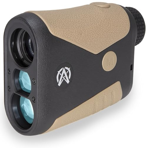 Astra Optix OTX/HTX1600 1760yd Laser rangefinder for Hunting, Shooting and Golfing with Red OLED/HD LCD Fast 0.10s and Accurate +/-1yd (OTX1600 1760yd Red OLED)