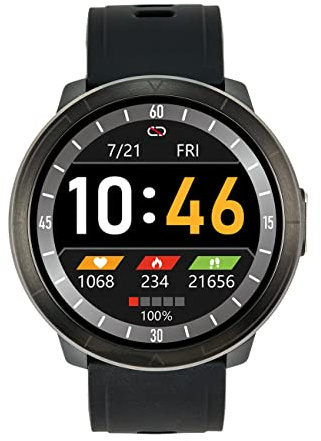 WATCHMARK Smartwatch - Kardiowatch WM18 Plus, Black,