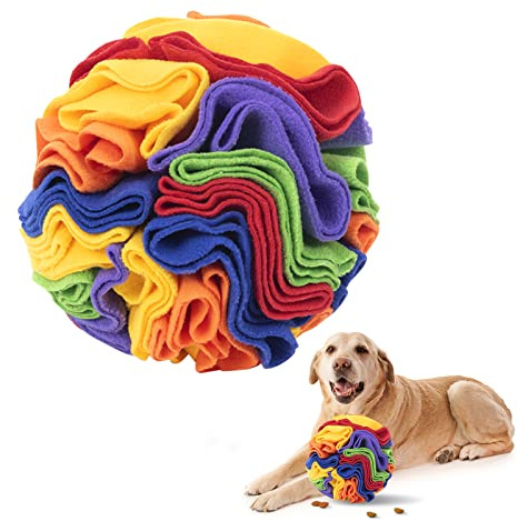Tapis à renifler pour chiens – Jouet puzzle interactif, encourage les compétences naturelles de recherche de nourriture, soulage le stress pour les chiens de petite et moyenne taille