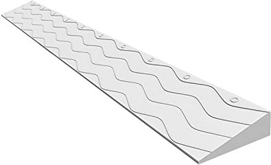 Tragbare Türschwellenrampen, Rampe Rollstuhl, Kunststofframpe zum Kehren von Roboterrollern und Fahrrädern (Color : A, Size : 100x8x2cm)