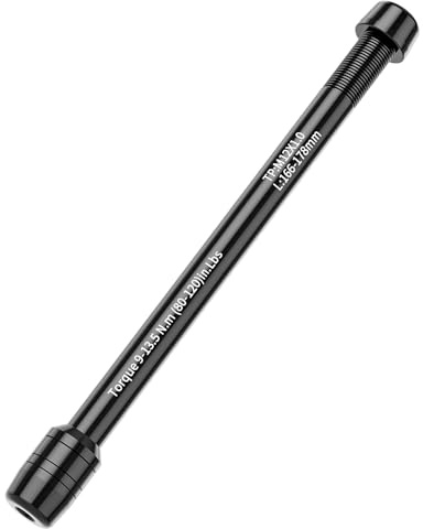 CXWXC Ejes pasantes de 12mm para Entrenadores de Bicicleta,Adaptador de Eje pasante M12x1/1.5/1.75 para Entrenador de fijación de Rueda Trasera,Adaptador de Ejes pasantes (T06-1.0+166-178)