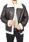 Divergent Retail Herren Echt Schaffell Klassische Lederjacke B3 Shearling Jacke Torben, weiß, L