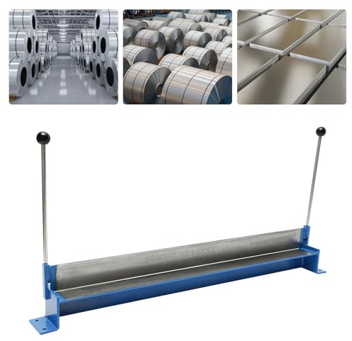 DSYOGX Cintreuse de tôles, largeur de pliage de 930 mm, plieuse de 0 à 135°, plieuse pour d'autres tôles différentes dans la forme souhaitée à un angle défini