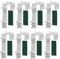 8er Set Klemmhalter für Klemmfix Doppelrollo Ohne Bohren, Rollo Halterung für Verdunklungsrollo, Klemmrollo, Roller Blinds, Zubehör zur für die Aufhängung am PVC, Holz Fenster, Balkontür
