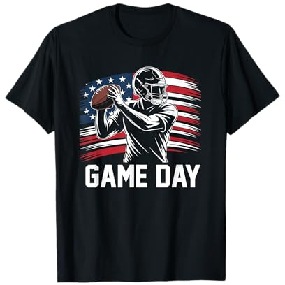 Game Day American Football Player Team Coach Men Women Boys T-Shirt