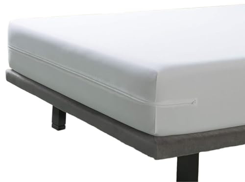 Savel - Housse de Matelas avec Traitement Contre Les acariens Imperméable et Respirante | (140x190/200 cm | Jusqu'à 30 cm d'épaisseur)