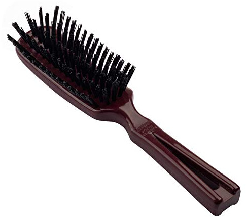 Stanley Men’s Commander Hairbrush – Detangling Brush for Wet or Dry Hair – Nylon Bristles Reduce Frizz – Scalp Massager Hair Brush for Thick, Thin, Curly, Straight Hair (Mulberry)