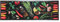 Primaflor Küchenteppich - Hochwertiger Küchenläufer - Robuster Flurteppich - Rutschfester Teppichläufer - 50 x 150 cm - Chili Herbs