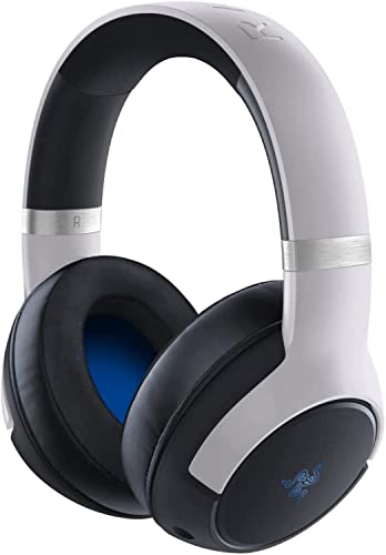 Razer Kaira Pro - Dual Wireless Playstation 5 Headset mit Haptik HyperSense, 50 mm-Treiber, Hyperclear Kardioiden-Mikrofon, Lautstärkeregler, SmartSwitch, RGB Chroma Schwarz-Weiß