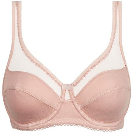 DIM Soutien-Gorge Femme avec Armatures Generous Coton Bio x1