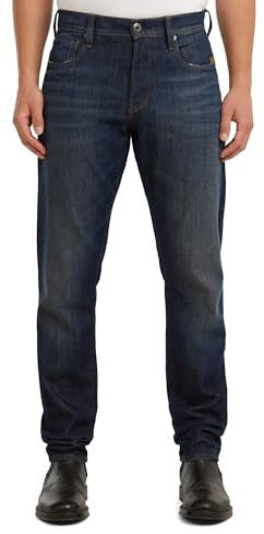 G-STAR Herren 3301 Regular Tapered Jeans, Blau (Antic nile 51003-B767-A943), 32W / 32L