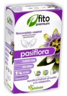 Pack de 3 - Cápsulas Fito Premium de Pasiflora para la Relajación y la Calma (30 Cápsulas) – Extracto Botánico de Alta Pureza – Lote de 90 Uds
