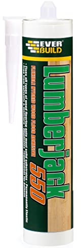 Everbuild LJACK5503-EBD Lumberjack 550 Flooring Adhesive 300 ml, Buff, 300ml