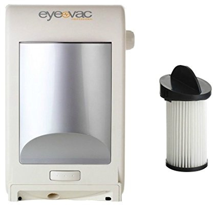 EYE-VAC PRO White Professional Automatic Touchless Stationary Vacuum VA-51003X