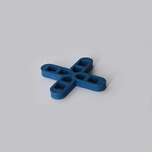 200 pcs 10mm X Shape Tile and Brick Spacer. Plastic Hollow Structure for DIY Tiles, Bricks, Paving Slabs, Patio, Wall & Floor Removable Levelling Tool